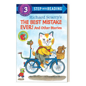 英文原版 Step Into Reading 3 - Richard Scarry's The Best Mistake Ever! and Other Stories 斯凯瑞系列 进口英语原版书籍