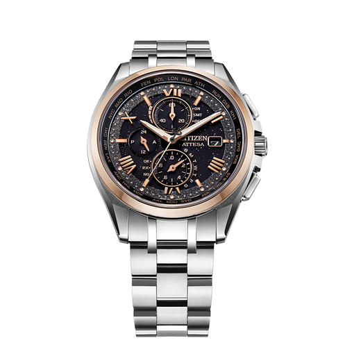 西铁城/CITIZEN新品空中之鹰系列舒博钛时尚情侣男表AT8254-61E 商品图3