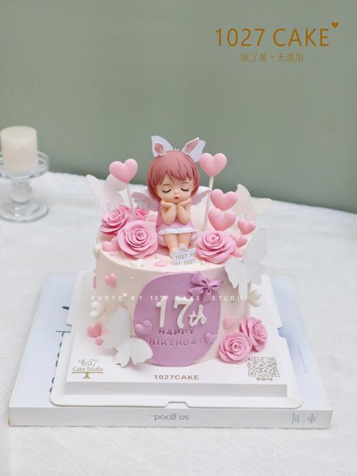 1027CAKE | 天使女孩  翻糖花花 商品图0