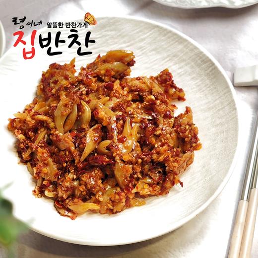 玲儿家小菜 拌海虹500g 령이네반찬 홍합무침500g 商品图0