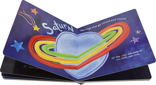 你好科学小世界太阳系 英文原版绘本 Hello World Solar System 纸板书 幼儿英语启蒙图画书 科普百科认知 英文版进口原版书籍 商品图1