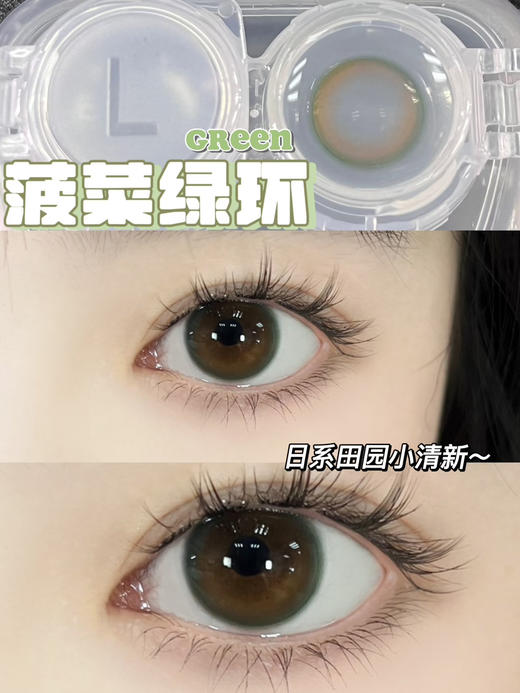 Spinach Green 菠菜绿环【日抛】 商品图0