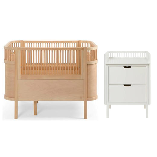 丹麦Sebra 婴童床婴儿成长床 0-8岁（含床垫） 商品图3