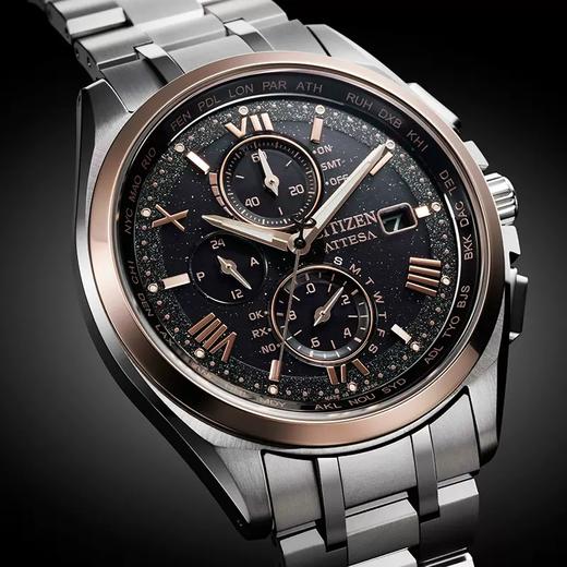 西铁城/CITIZEN新品空中之鹰系列舒博钛时尚情侣男表AT8254-61E 商品图8