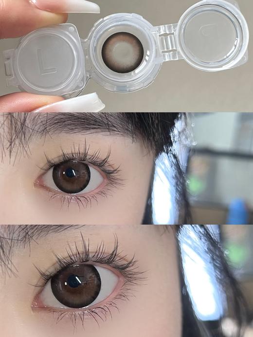 Guruucon月抛·暧昧小熊·14.5mm大着色·2片可不同度数 商品图2