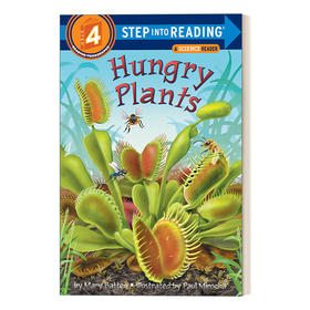 英文原版 Step Into Reading 4 - Hungry Plants 饥饿的植物 英文版 进口英语原版书籍