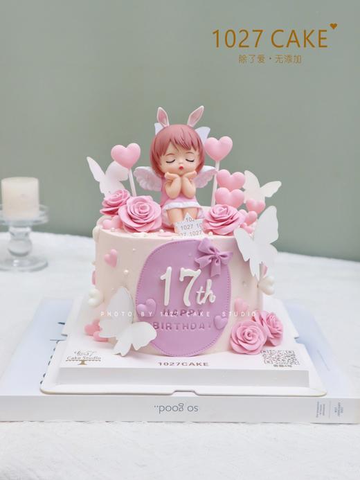1027CAKE | 天使女孩  翻糖花花 商品图1