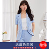 黑色西服外套职业女装，夏季新款短袖工作服套装XZ-KL860-833-971 商品缩略图8