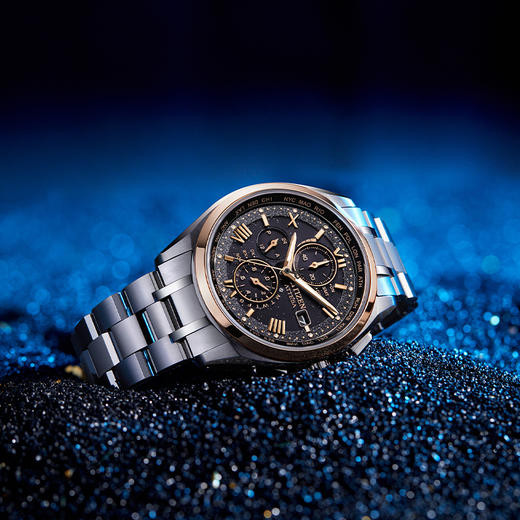 西铁城/CITIZEN新品空中之鹰系列舒博钛时尚情侣男表AT8254-61E 商品图7