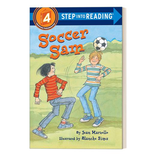 英文原版 Step Into Reading 4 - Soccer Sam 球星山姆 英文版 进口英语原版书籍 商品图1