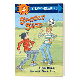 英文原版 Step Into Reading 4 - Soccer Sam 球星山姆 英文版 进口英语原版书籍