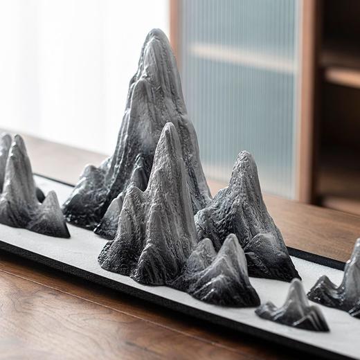 中式创意沙盘枯山水假山造景禅意摆件客厅玄关茶室桌面鱼缸装饰品 商品图5