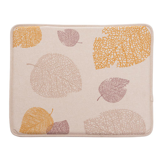 形相 坐垫系列  银杏 /菩提叶 茶具垫子麻布禅意 布艺茶旗坐垫茶艺空间中式桌旗 商品图8