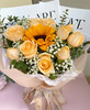 【暖暖小美好】向日葵➕11支蜜桃雪山玫瑰，精美花束 商品缩略图3