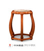 红桥红  家具严选  缅甸花梨（大果紫檀）  【48 石面 六足海棠 圆鼓凳】 商品缩略图1
