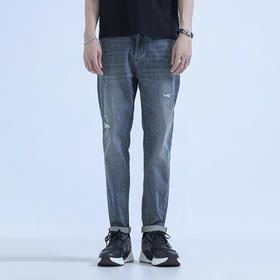 【断码清仓】HX 夏季水洗牛仔九分裤S210320063101