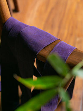 牧衣游 龟裂纹香云纱腰封----- 槐树【不支持会员折】