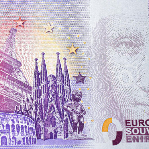 预定！马克思诞辰200周年0欧元纪念钞 四连体带册 商品图7