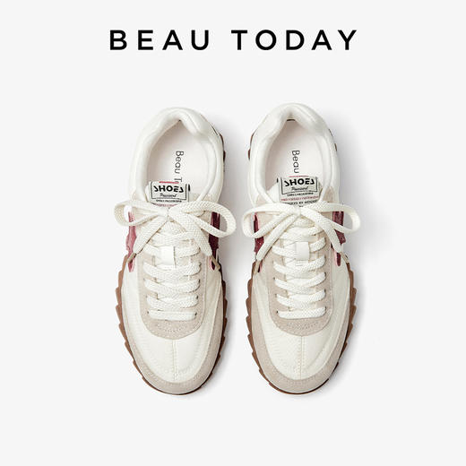 BeauToday 派哒星德训鞋复古阿甘鞋 时髦休闲鞋29825 商品图2