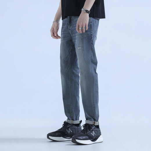 【断码清仓】HX 夏季水洗牛仔九分裤S210320063101 商品图1