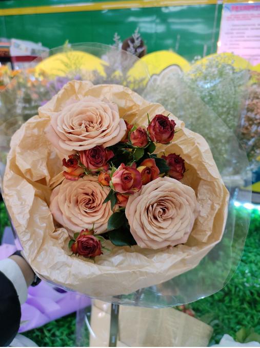 巧克力糖+卡布奇诺花束（拼团） 商品图0