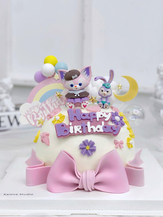 玲娜贝儿星黛露女孩女生周岁蛋糕 商品图0