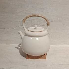 B-LST-5502霖松堂 白壶吟啸煮茶壶（葫芦）