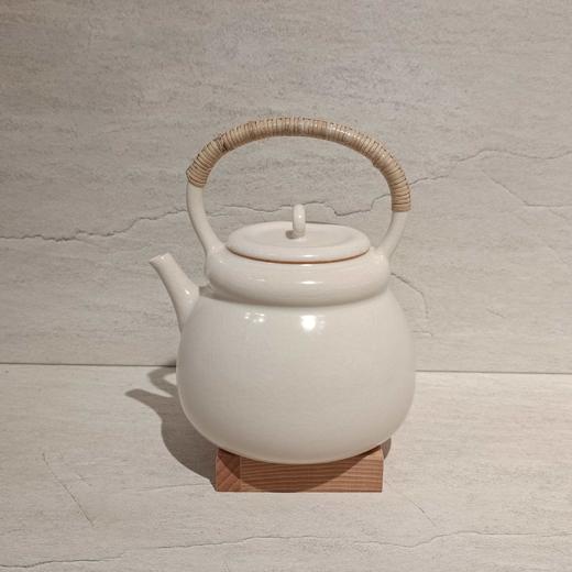 B-LST-5502霖松堂 白壶吟啸煮茶壶（葫芦） 商品图0