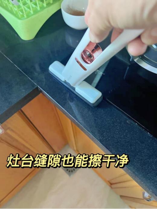 【应季好物】便捷式迷你小拖把挤水柄+2个棉头 商品图4