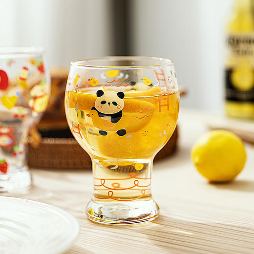 摩登主妇原创啤酒杯个性杯子女生高颜值可爱家用玻璃杯果汁牛奶杯 商品图2