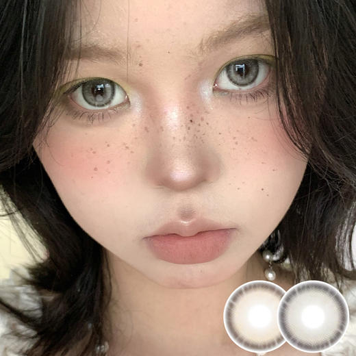 SONDERCON / 神明偏爱/星河入梦 / 2片入 / 年抛 / 14.5mm / 双倍明显扩瞳细边亚麻色自然轻混血 商品图1