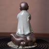 成艺留香居士 蒸蒸日上 修行小和尚 陶瓷茶宠摆件创意桌面装饰摆设品家居工艺品茶道 胸纳百川 商品缩略图4