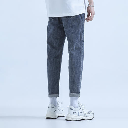 HX 水洗牛仔九分裤/S210320060101 商品图2