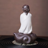 成艺留香居士 蒸蒸日上 修行小和尚 陶瓷茶宠摆件创意桌面装饰摆设品家居工艺品茶道 胸纳百川 商品缩略图1