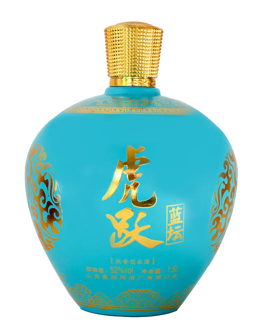 【亲民礼盒】景阳冈 52度虎跃蓝坛浓香型粮食白酒1500ml大坛礼盒装 商品图2