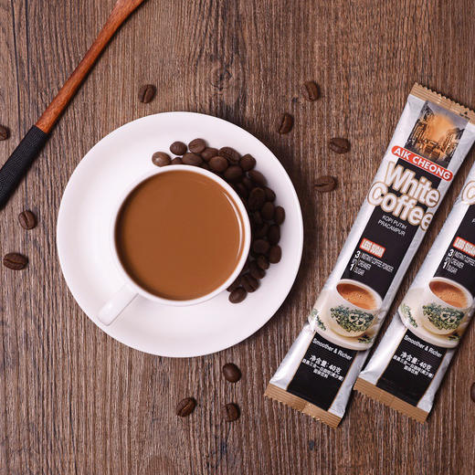 益昌三合一白咖啡减少糖600g 商品图1