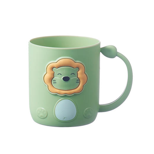 【儿童刷牙漱口杯】萌趣可爱小狮子卡通杯 加厚PP材质刷牙杯漱口杯 商品图4