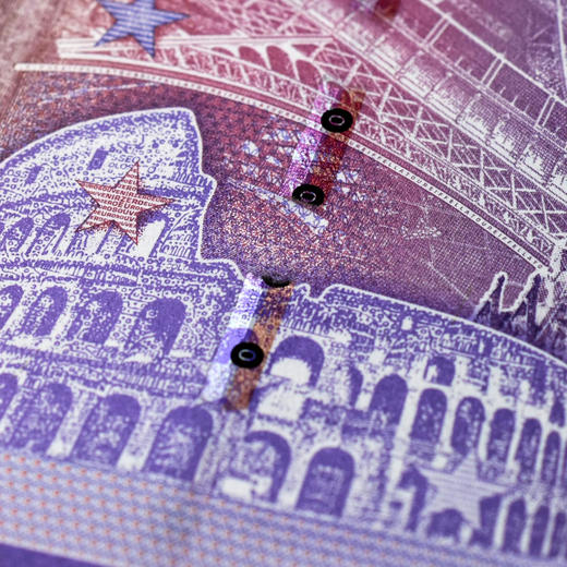 预定！马克思诞辰200周年0欧元纪念钞 四连体带册 商品图8