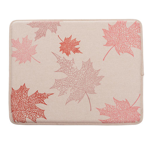 形相 坐垫系列  银杏 /菩提叶 茶具垫子麻布禅意 布艺茶旗坐垫茶艺空间中式桌旗 商品图7