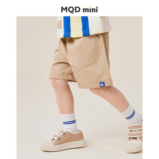 【80-130cm】男童夏款休闲五分中裤裤子MQDmini纯棉 商品图1