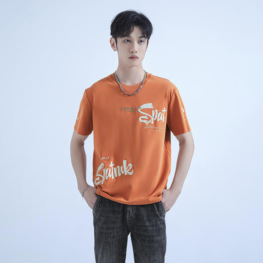 【断码清仓】HX 夏季圆领短袖T恤S102320149101/03 商品图1