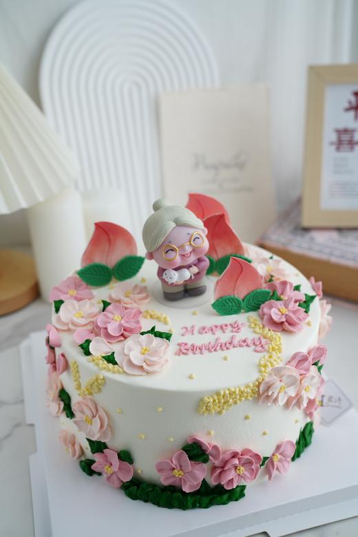 韩式裱花-鹤寿延年（提前2天以上预订） 商品图0