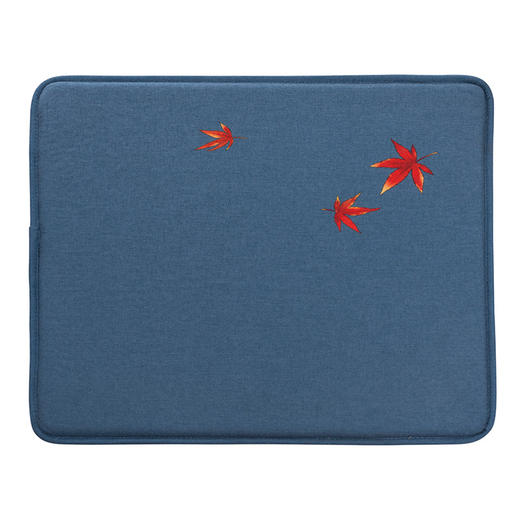 形相 坐垫系列  银杏 /菩提叶 茶具垫子麻布禅意 布艺茶旗坐垫茶艺空间中式桌旗 商品图5