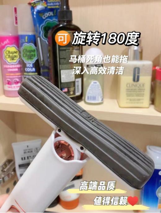 【应季好物】便捷式迷你小拖把挤水柄+2个棉头 商品图2