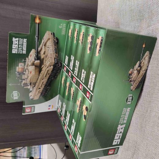 G-SB-203129/203138 森宝 中兵系列 99式主战坦克，-10款混装 单款 商品图0