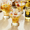 摩登主妇原创啤酒杯个性杯子女生高颜值可爱家用玻璃杯果汁牛奶杯 商品缩略图1