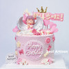 小天使周岁蛋糕3（可更换数字） 商品缩略图0
