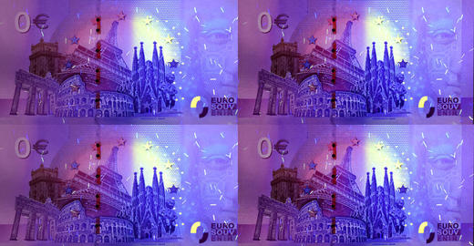 预定！马克思诞辰200周年0欧元纪念钞 四连体带册 商品图5