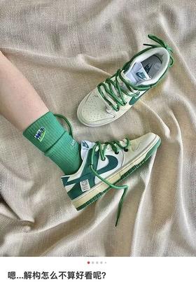 渠道货 解构抽绳低帮板鞋！三勾刺绣