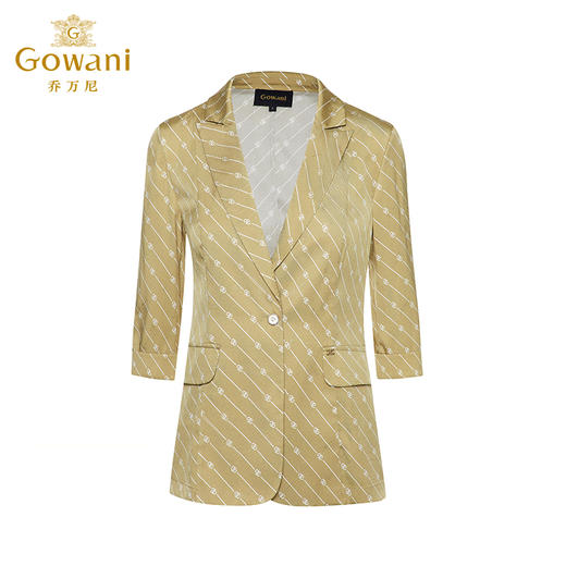 乔万尼新品小西装七分袖修身薄款短外套ET2B245 商品图4